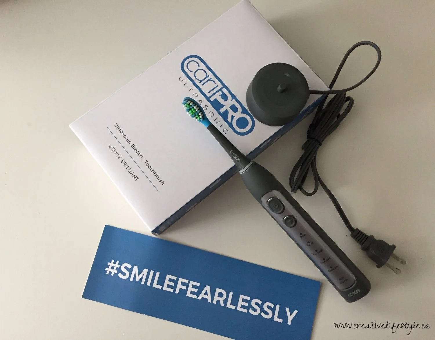 Smile Brilliant CariPro Ultrasonic Electric Toothbrush Discount Offer