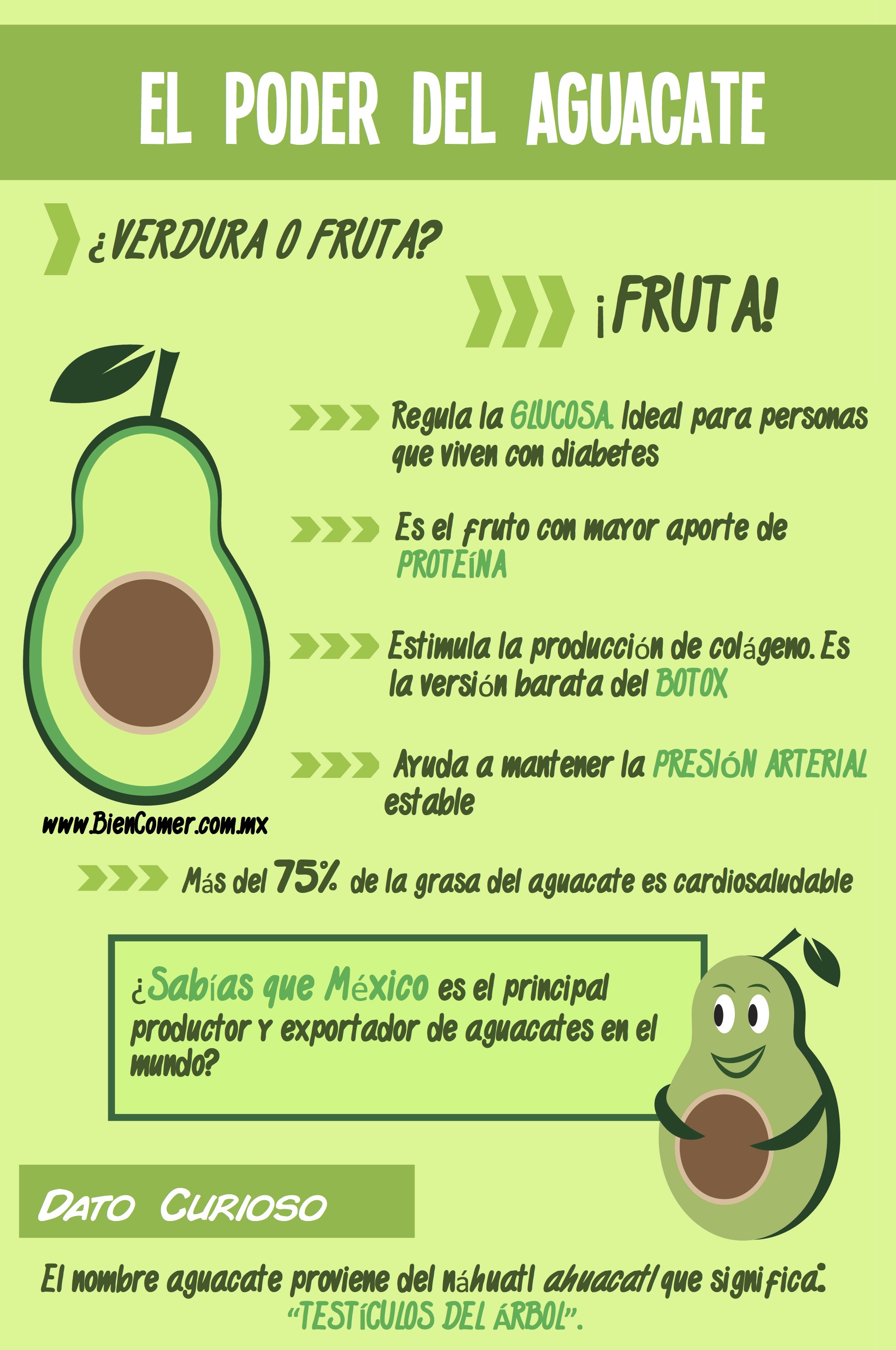 Beneficios del aguacate