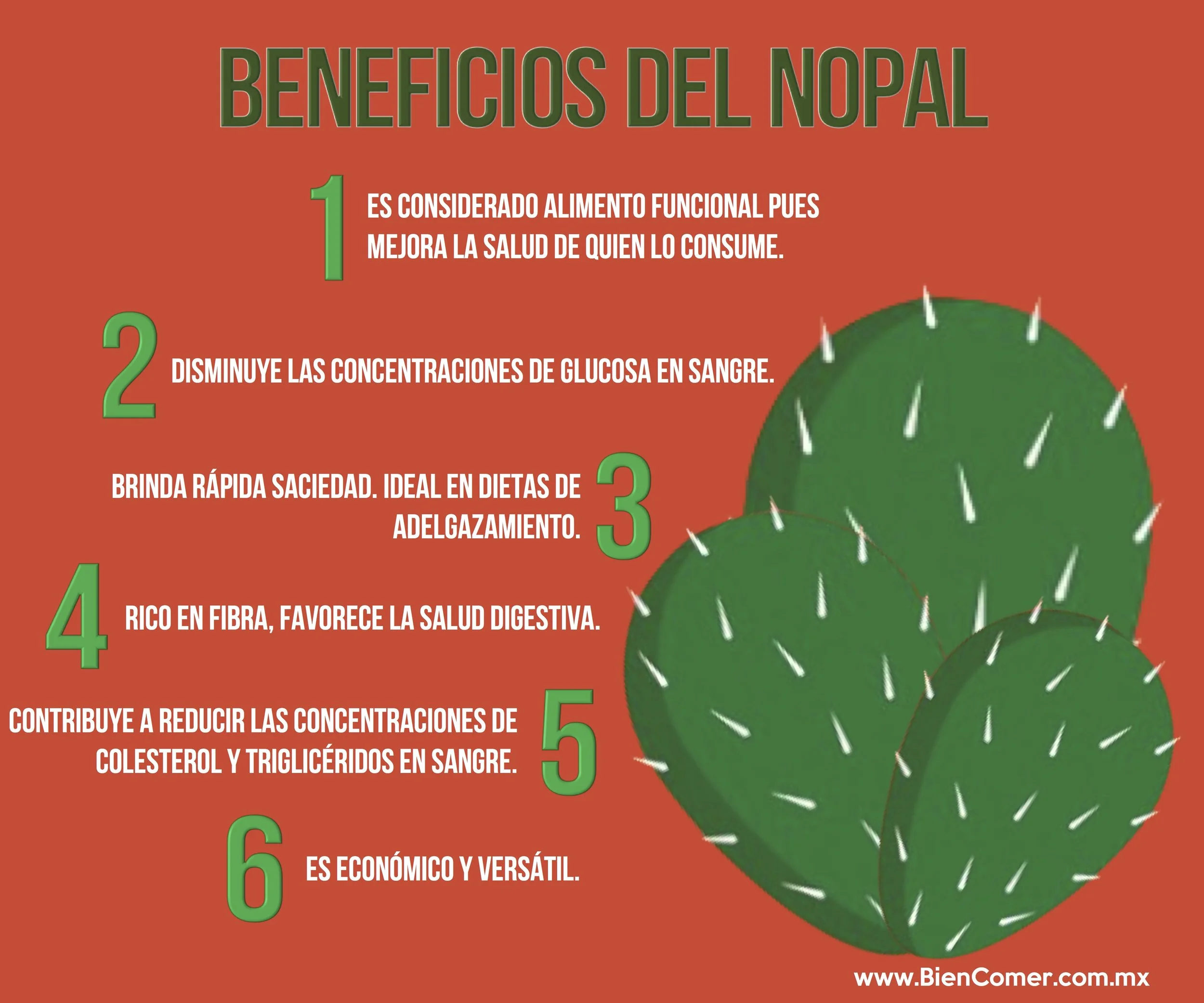 Beneficios del nopal