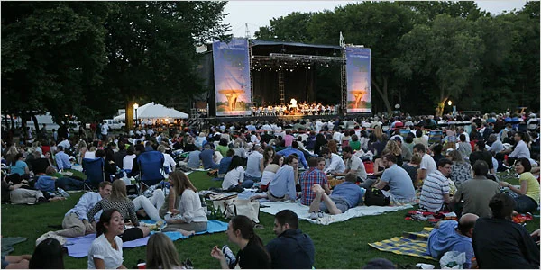 Hoy comienzan los conciertos de la "Philharmonic" en el parque!
