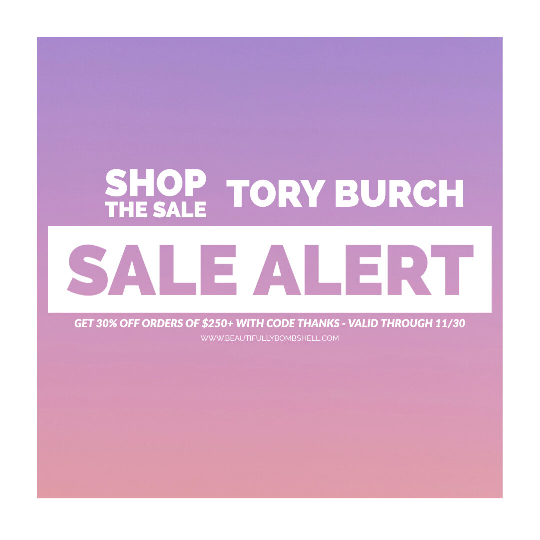 Beautifully Bombshell — TORY BURCH | Black Friday 2020