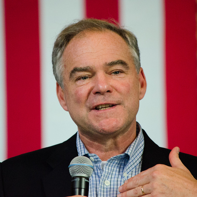 Jesuit graduates include the 2016 Democrat candidate for Vice President, Tim Kaine (D-VA)
