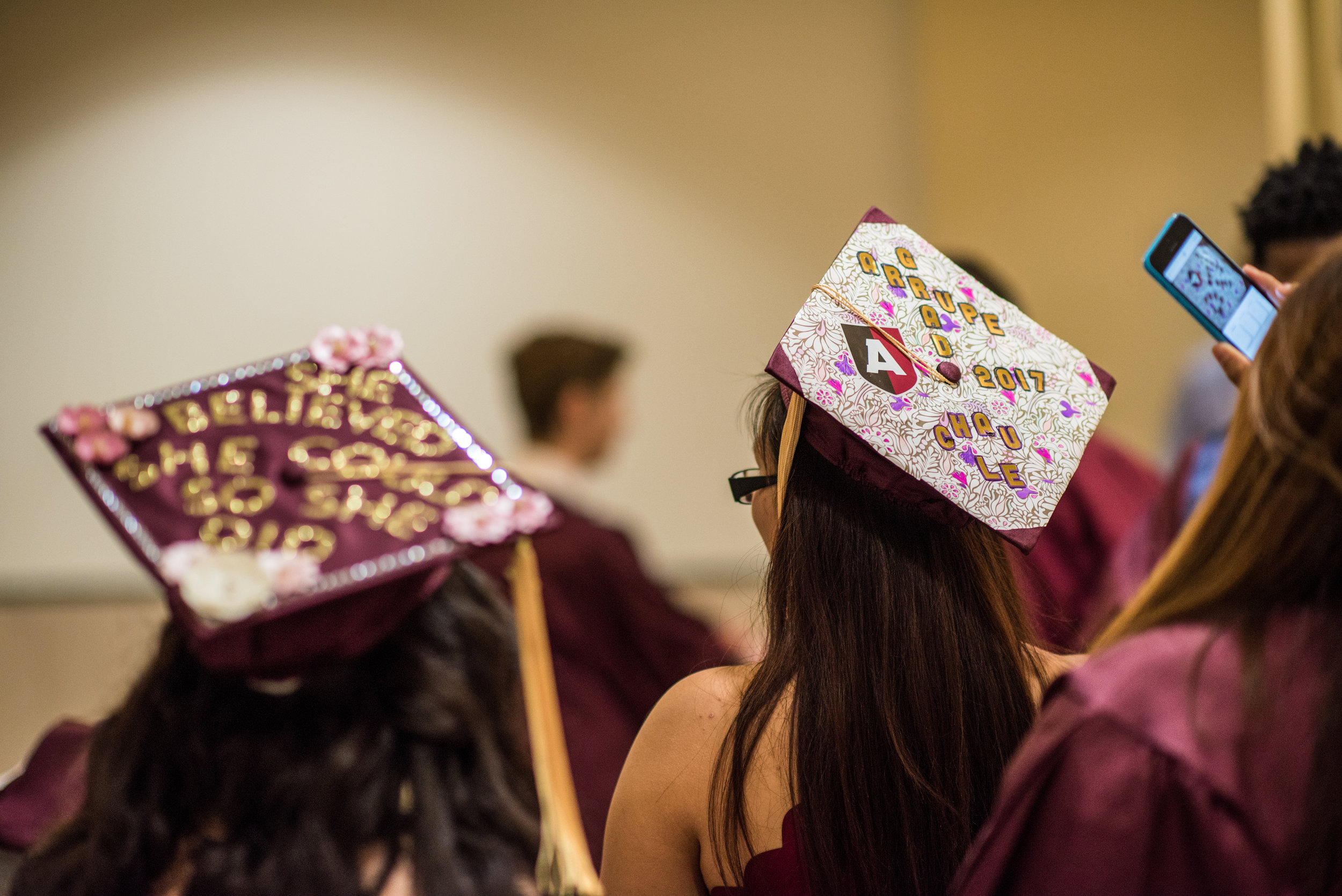 Photos of Arrupe College of Loyola University Chicago's Inagural Graduation, August 2017. All photos are featured courtesy of Loyola University Chicago . 