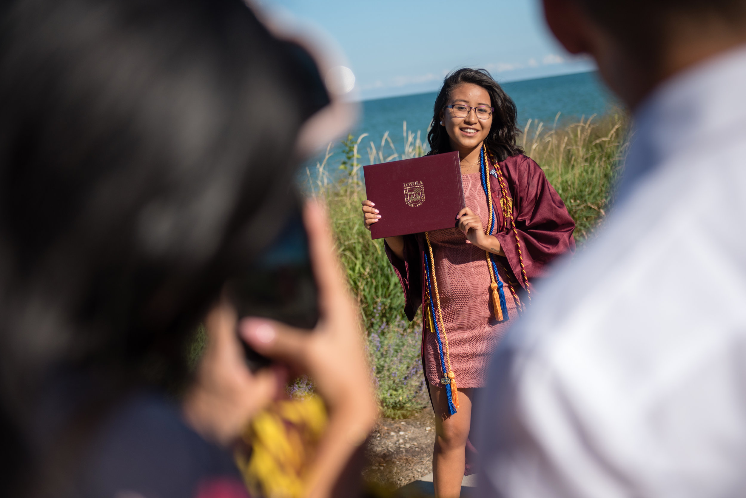 Photos of Arrupe College of Loyola University Chicago's Inagural Graduation, August 2017. All photos are featured courtesy of Loyola University Chicago . 