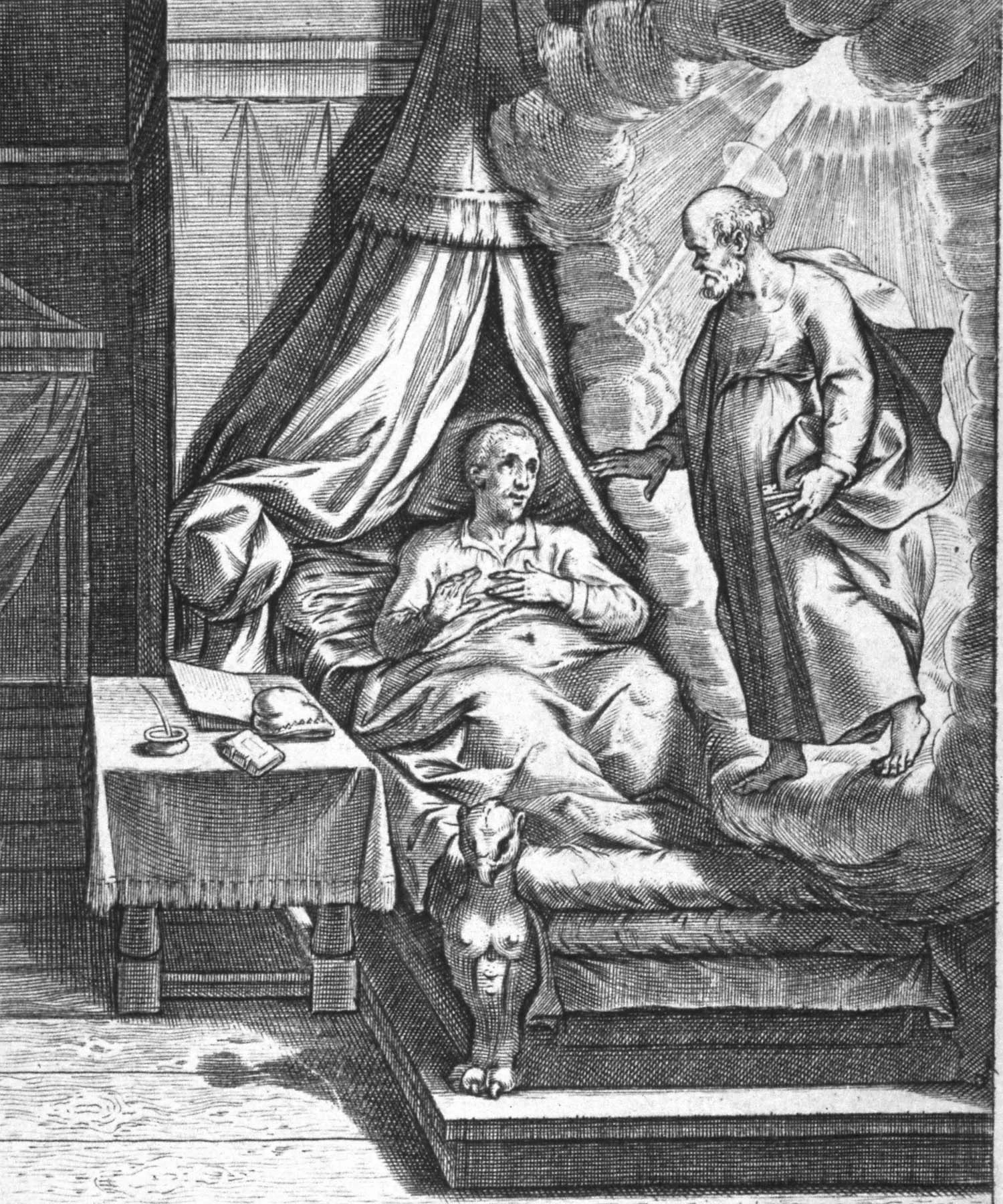 "Convalescing at Loyola" by Peter Paul Rubins. Photo featured courtesy of the Jesuit Institute .
