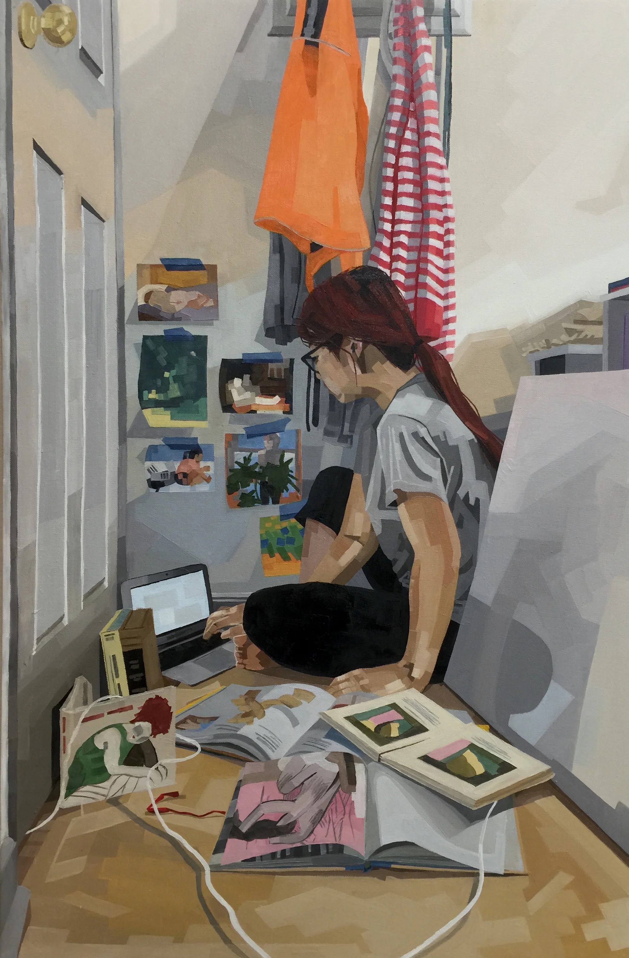 Artist in Studio