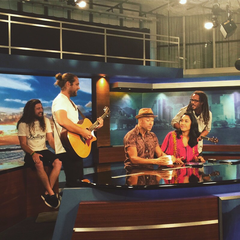 Live on the ABC Morning Show Hawaii