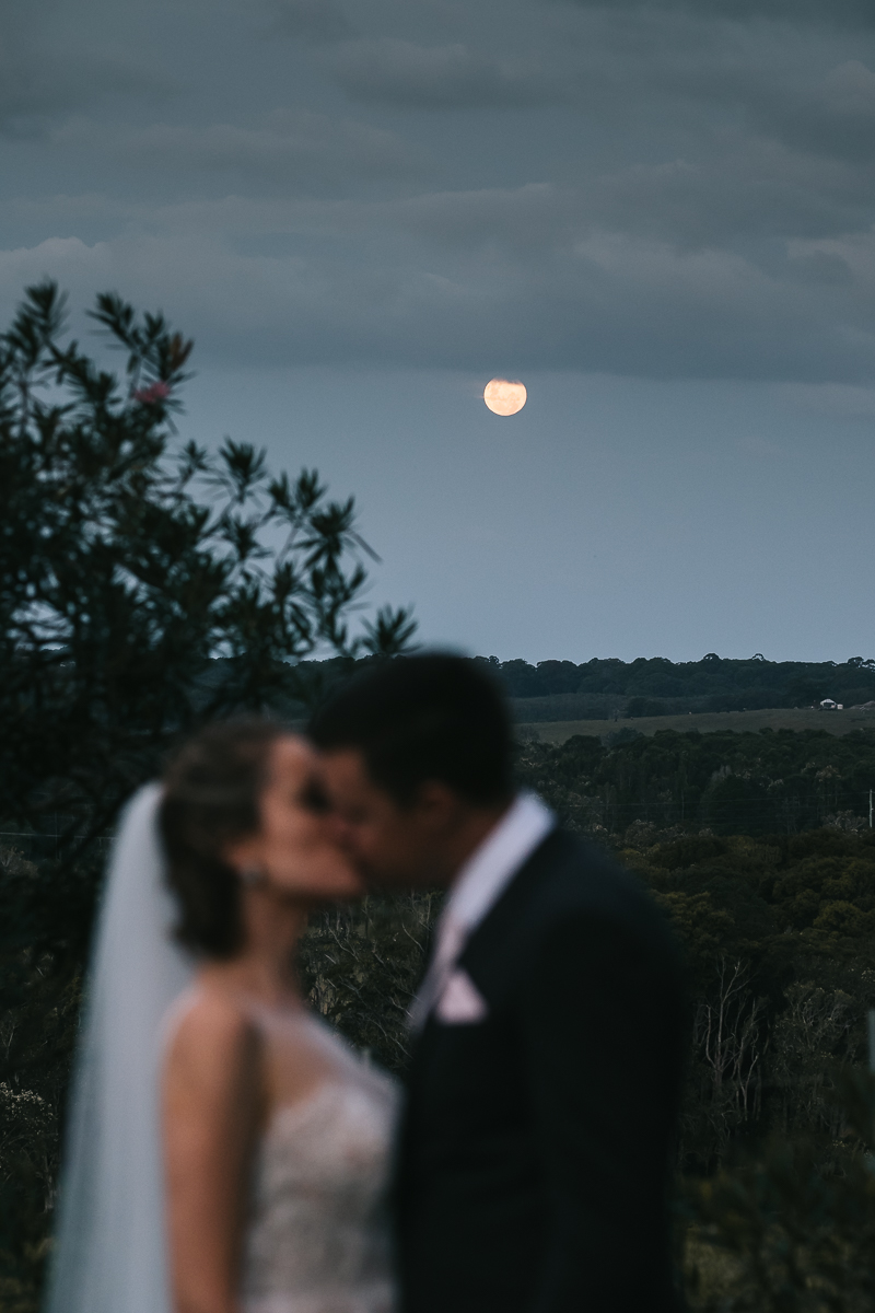 Full moon wedding at FigTree Restaurant