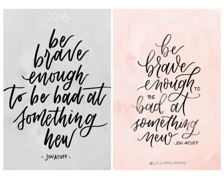 BE BRAVE ENOUGH TO BE BAD AT SOMETHING NEW | FREE DOWNLOAD — Lillian Liming