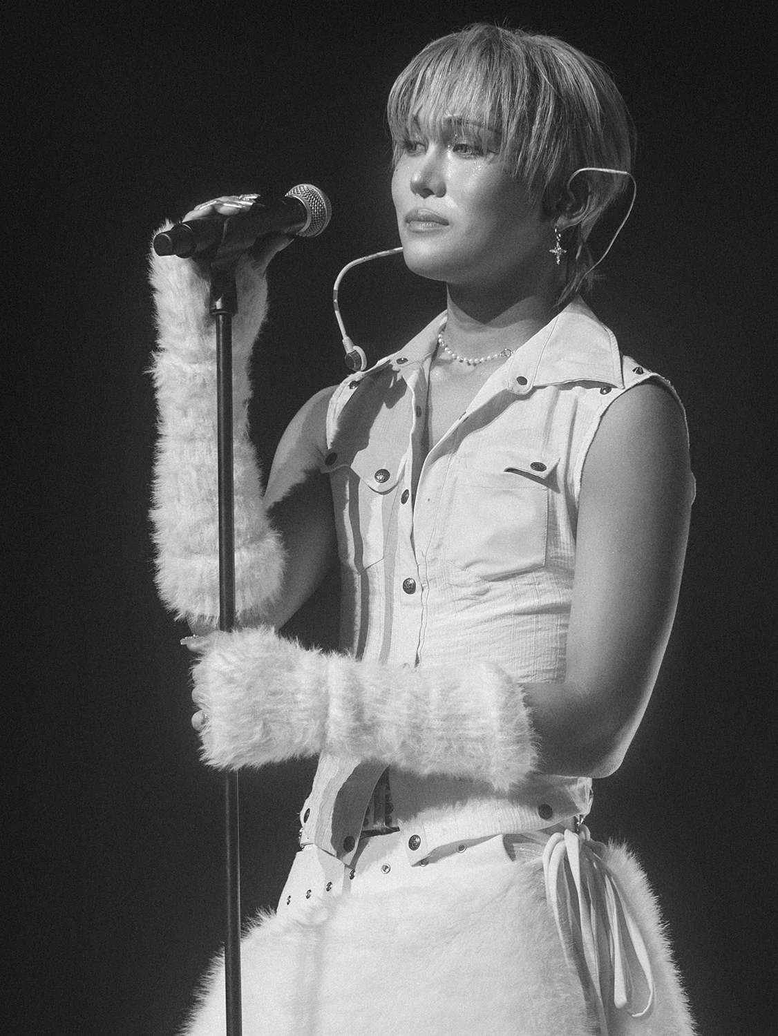 Hyun of K-Pop boy band XLOV performs at Kulttuuritalo in Helsinki, Finland. Concert photo by K-pop photographer Niclas Glasberg.