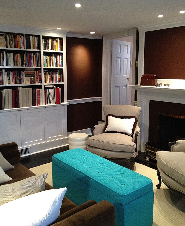 Home Library and Media Room
