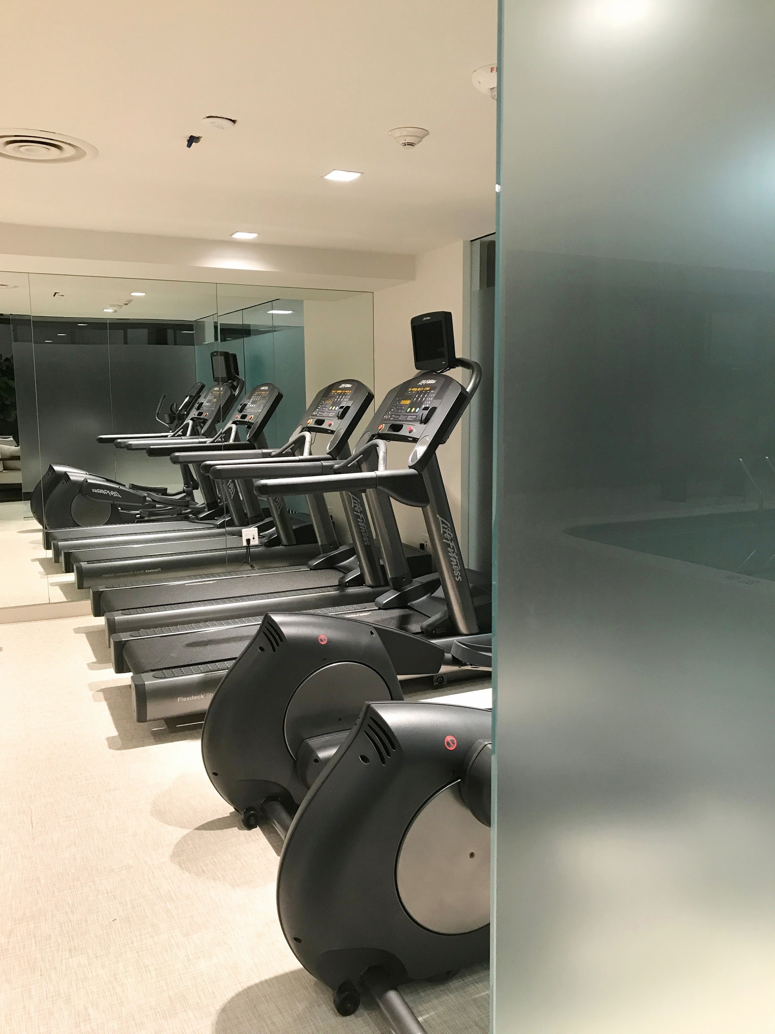 Cardio Fitness Room at Foxhall East Condominium