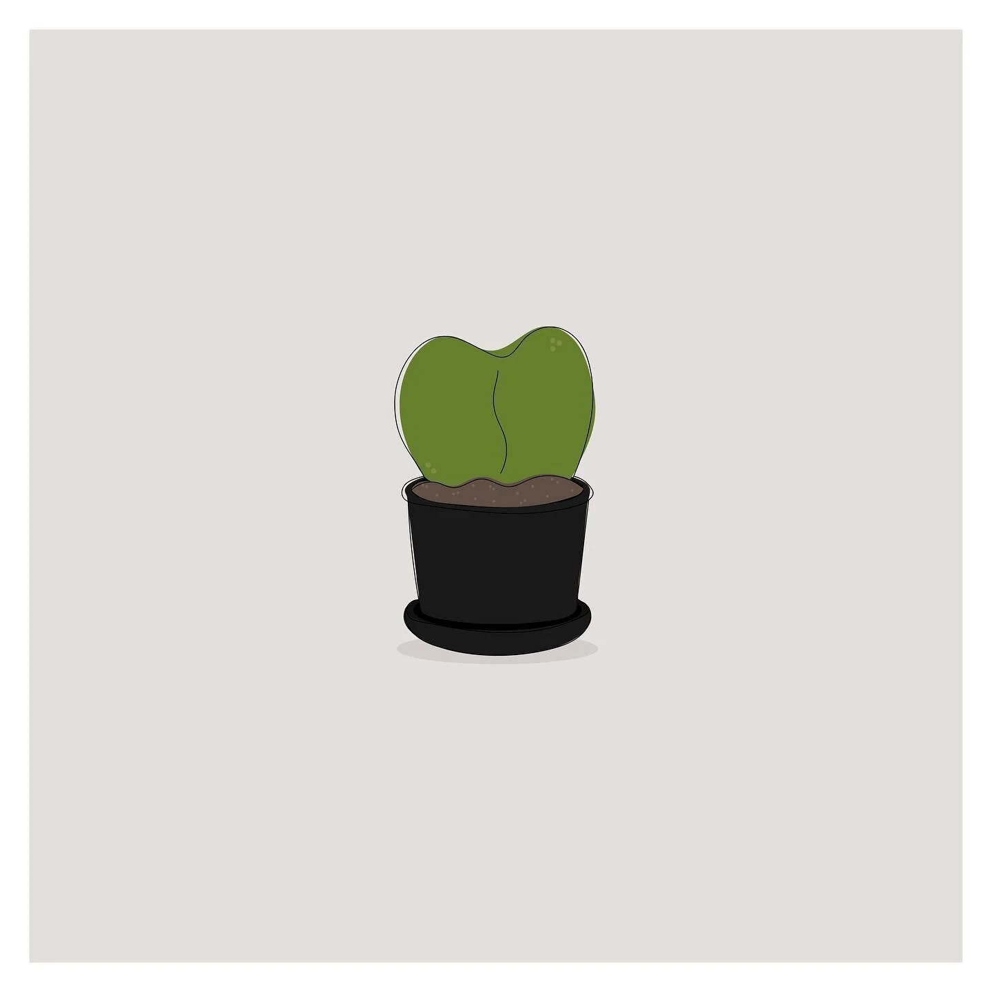loving my new little plant ✧
&bull;
&bull;
&bull;
#illustratorsoninstagram #illustrationdaily #illustration #ladieswhodraw #minimal #minimalillustration #womenartists #womenwhoillustrate #digitalillustrator #womenwhodraw #ladieswhodesign #girlsmaking