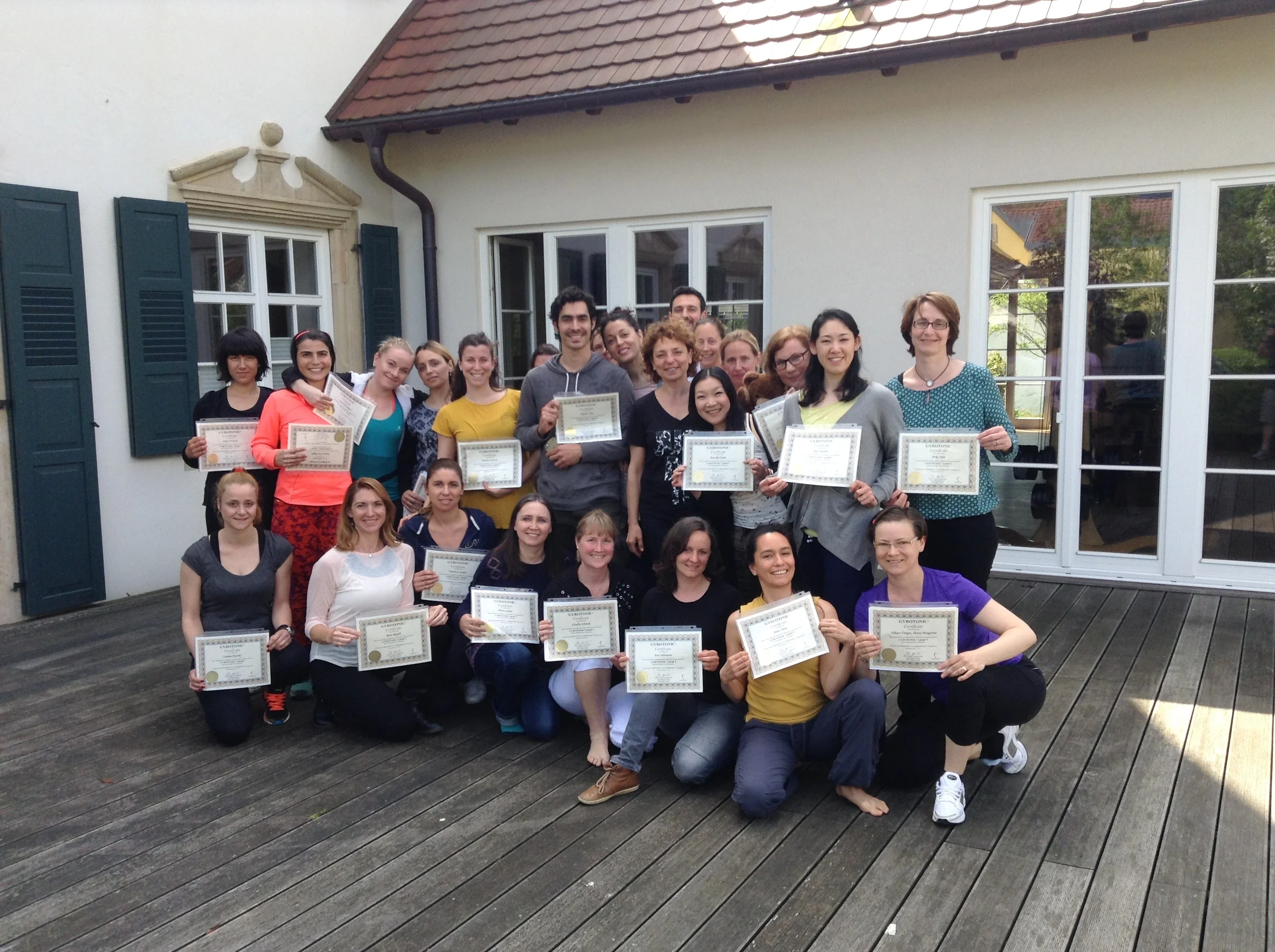 GYROTONIC® Level One Certificate Course 6 - 8 May 2016 With Master Trainer Lucrezia Caricola 