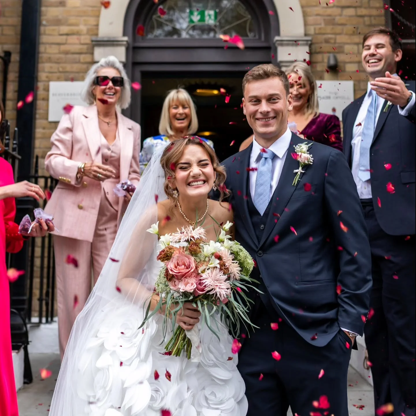 Congratulations Georgia &amp; Jamie, who said &quot;I do&quot; in an intimate ceremony in the Butterfly Room at @beaverbrooktownhouse, Chelsea last weekend! Just look at those autumn colours 🍂🌰

#londonweddingphotographer #wedphotoinspiration #lond