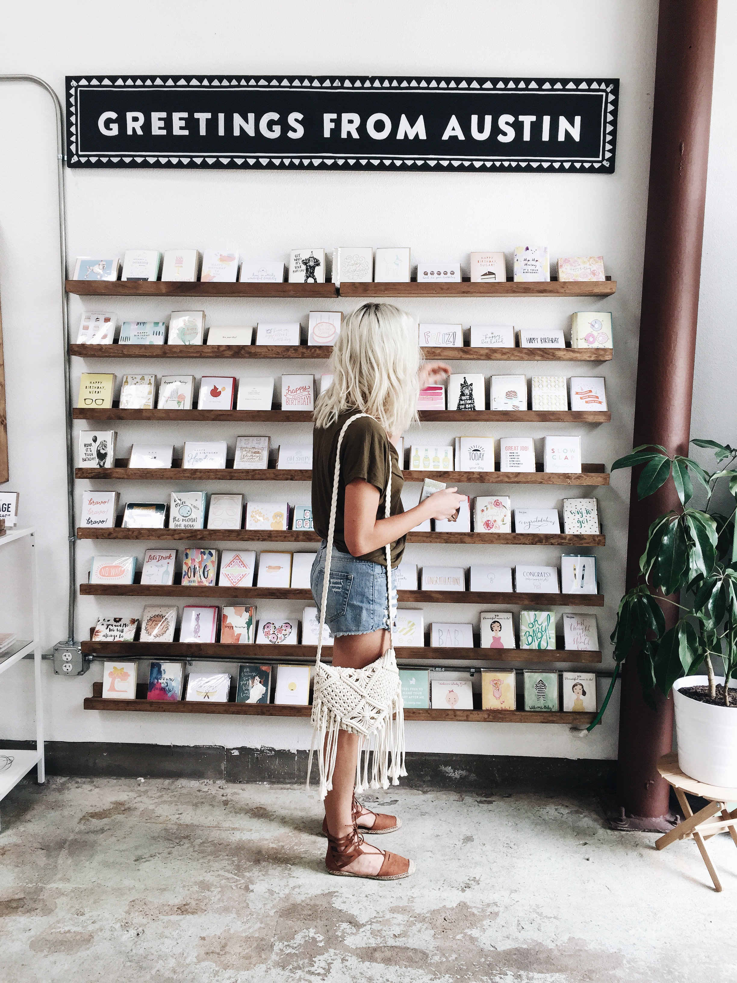 The precious cards at Paper + Craft Pantry make me want to really follow my goal of sending out more letters. I love me some letters.