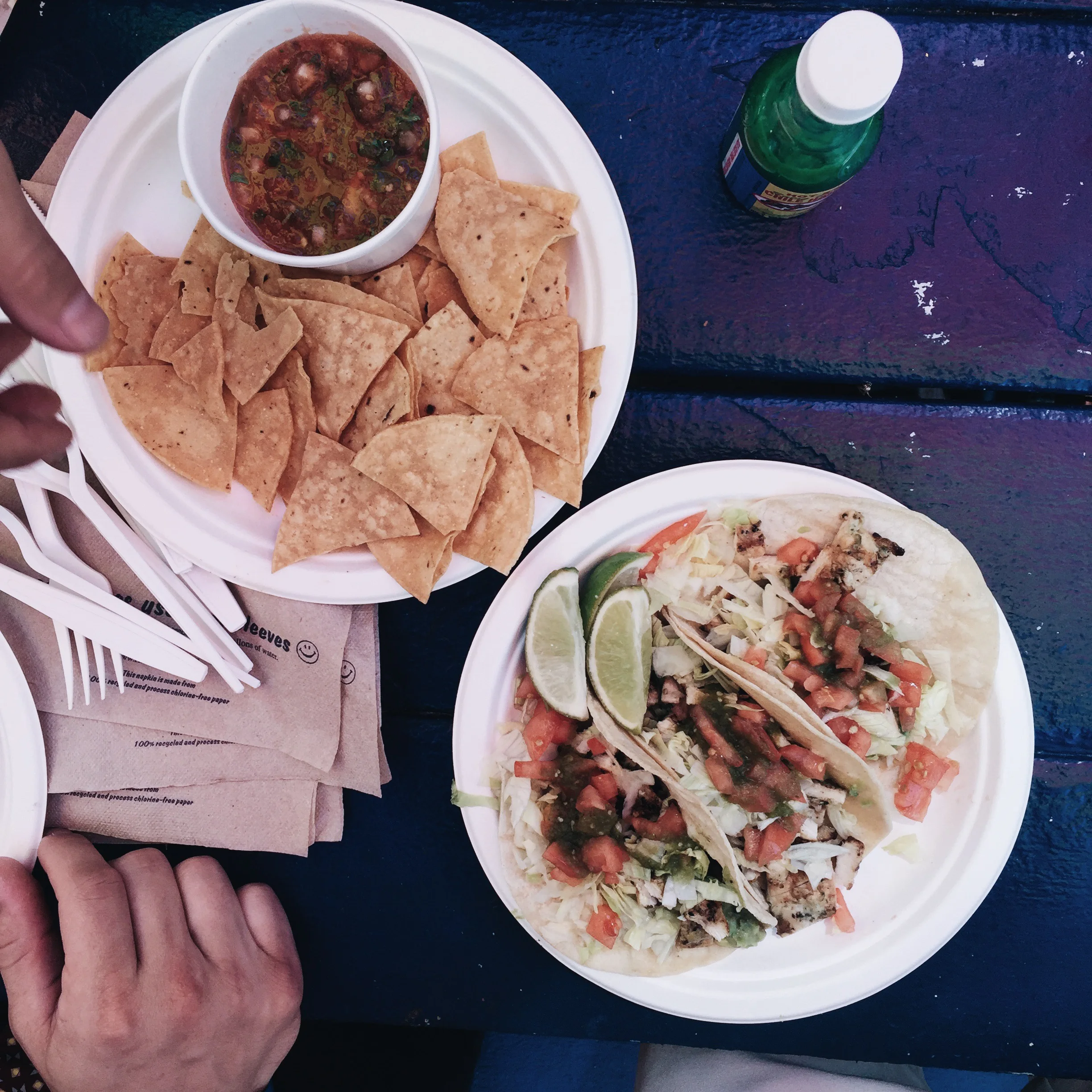 Brooklyn has good tacos but Austin has better...