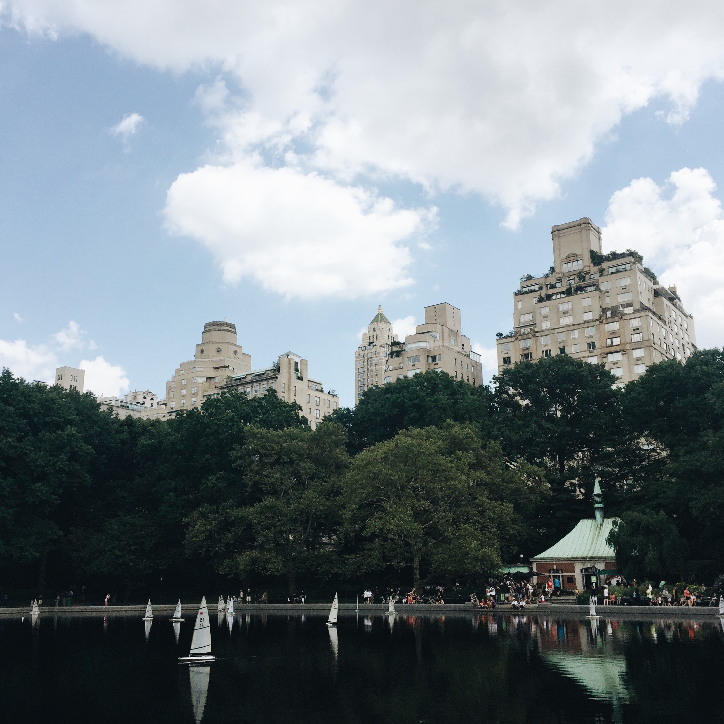 Love the peaceful nature of the boats and ducks in Central Park