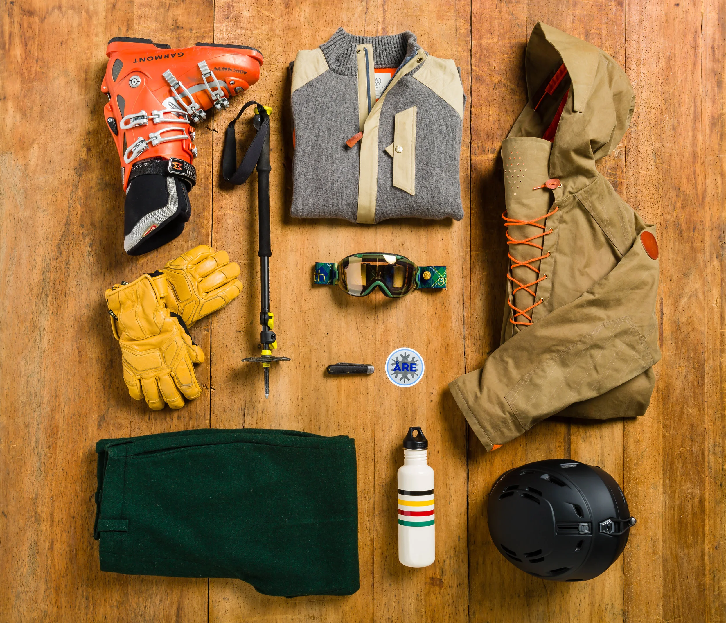 THE ALPINE ANORAK AND GUIDE SWEATER