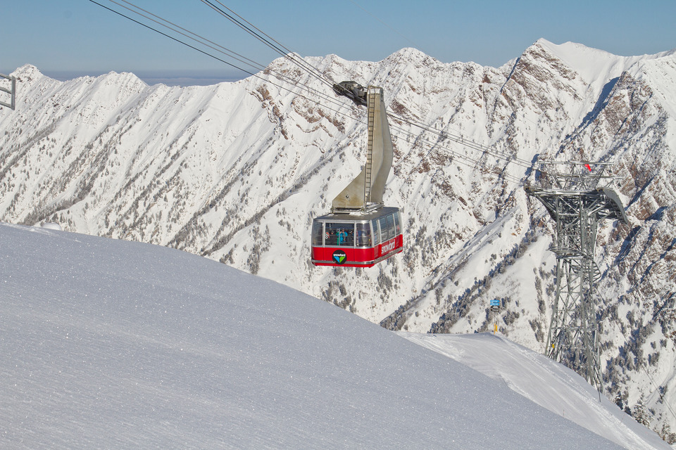 Snowbird's Aerial Tram is closed while the resort makes repairs. (Matt Crawley)