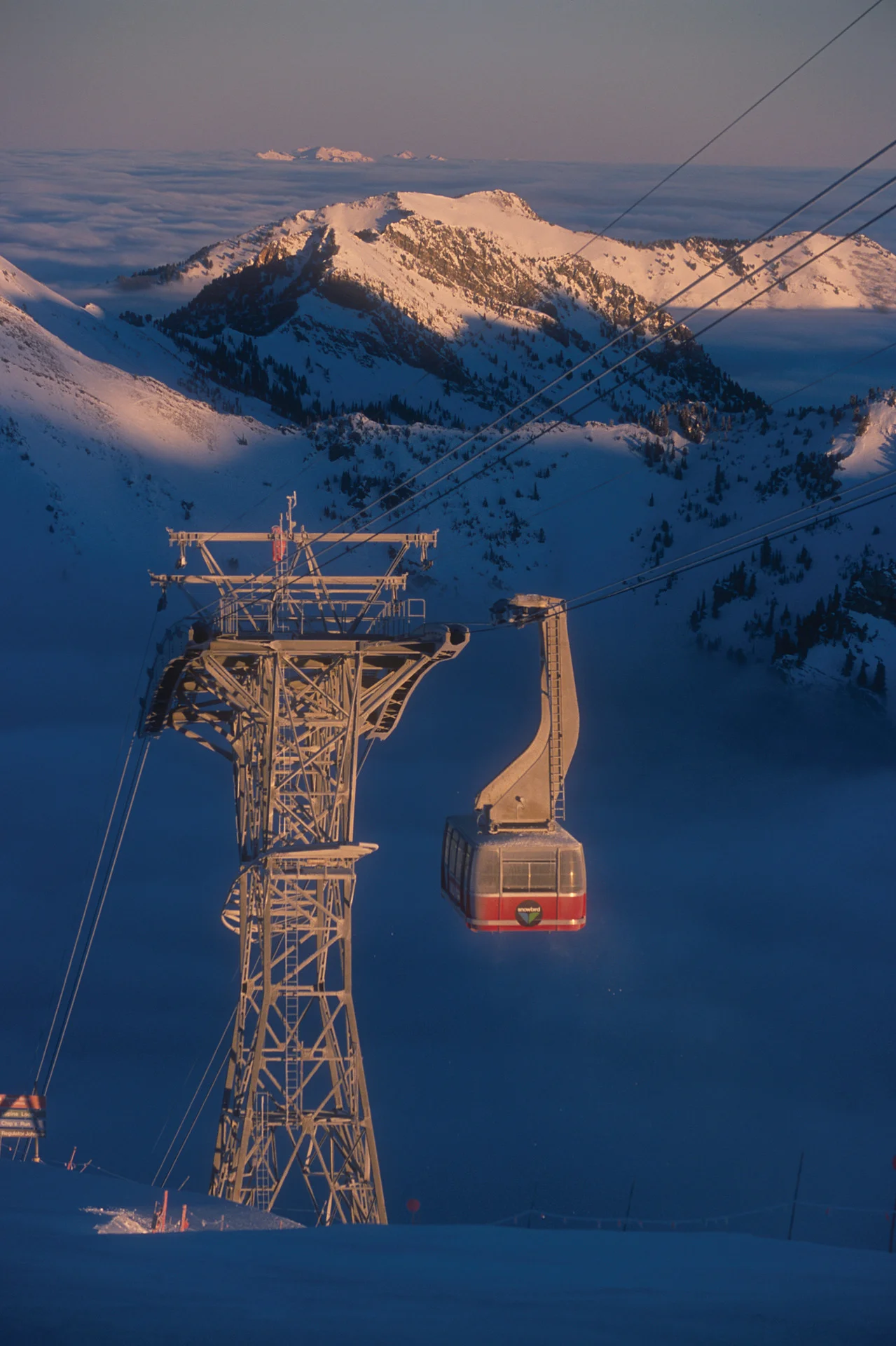While the tram is closed, all terrain underneath is also off limits. (John Collins)