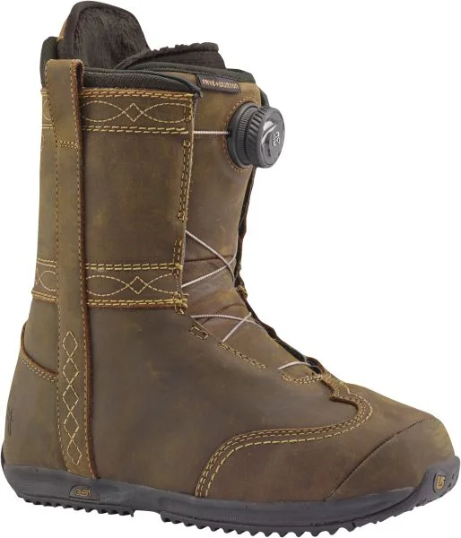 Burton x Frye Women’s Speedzone Boot, $499, Burton.com . Courtesy Burton