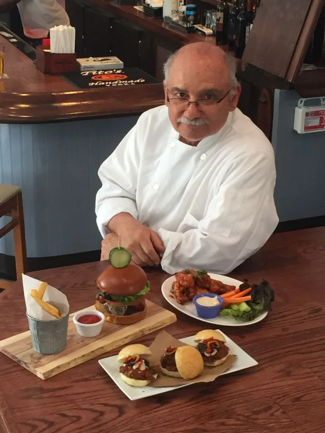 Chef Michael Ruggerio. New Springs Tavern