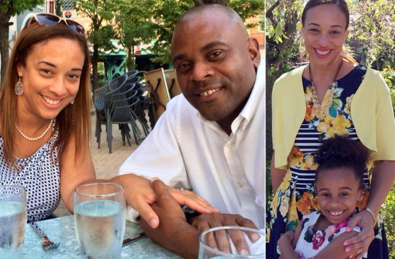 Left: Michelle Hord-White and Neil White / Right: Michelle Hord-White and her daughter Gabrielle White (d. 2017) "The uneasy truce between a divorcing New Rochelle couple ended with the ghastly suffocation of their daughter — at the cruel hands of her own father, cops said. Neil White, 47, was charged with second-degree murder after a distraught baby-sitter discovered his 7-year-old daughter Gabrielle’s lifeless body in her bed Tuesday afternoon, police said." NY Daily News - Read more...