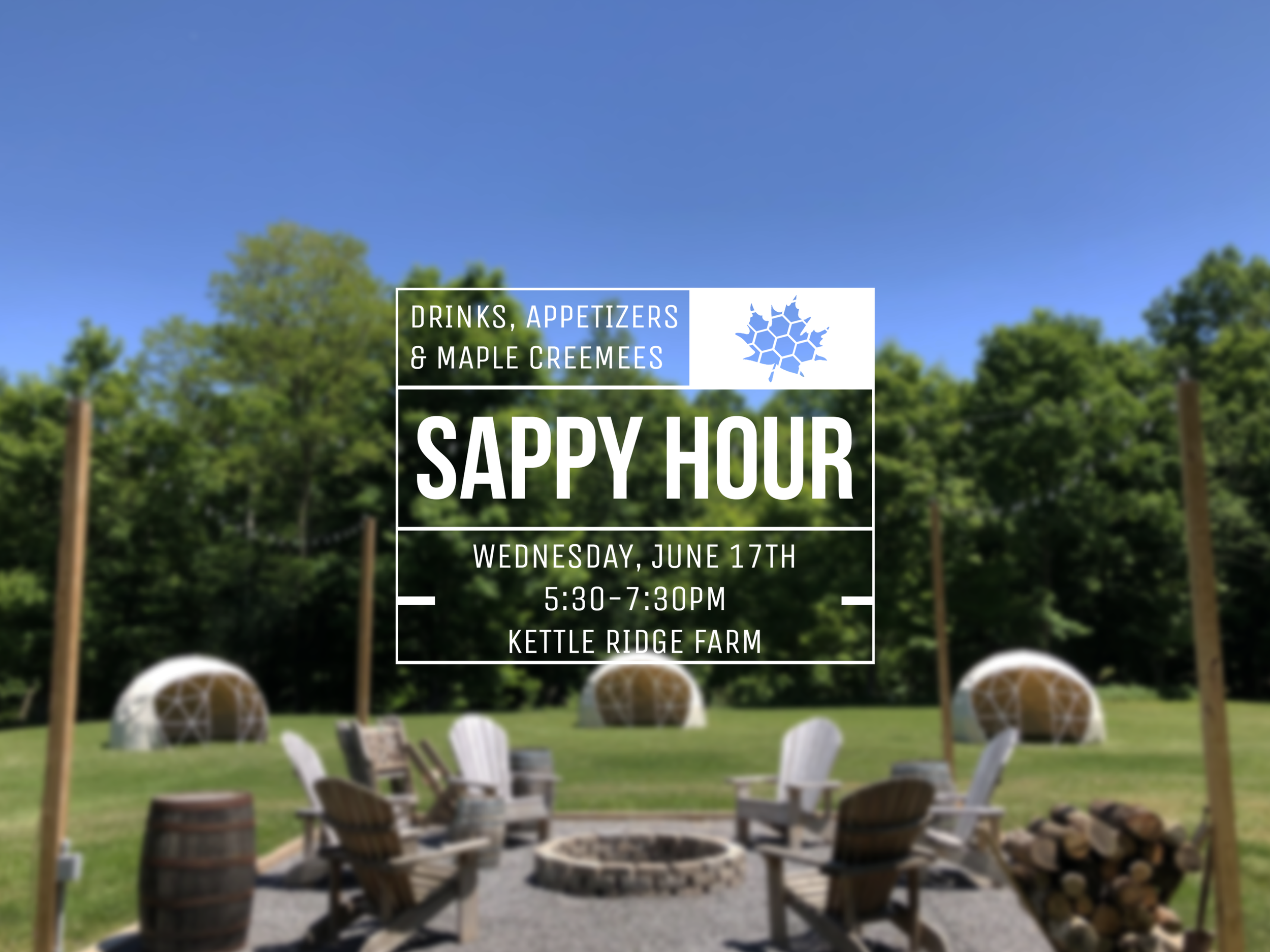 Sappy Hour Reservation and Deposit