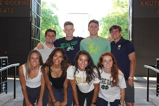 Summer BBQ in Rockne’s House ☘️ Welcome to Notre Dame!