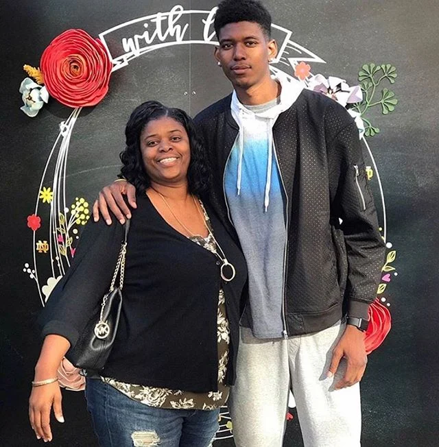 “My relationship with my mother, we are really tight. Growing up, it was me and her a lot of the time. Not saying my father wasn’t in my life because he is a really big part of my life but they weren’t together when I was growing up so I never got the mom and dad in the household together. Me and my mom, she’s like my rock honestly, we’ve been through so much together. We moved around throughout Tampa. We moved to a few neighboring cities that were kind of far from home but not too far. She is honestly one of my best friends. We can just sit there and talk and have a chill conversation like I am talking to one of my friends honestly.
I find peace in an empty gym. I just go into the gym late night and shoot because I am a night owl so I like to stay up super late. I just sit in the gym and go shoot. I clear my mind. Whatever is on my mind or bothering me at the time I just go in there and I forget all about it for however long I am in there.” @juwan_d_23 of @ndmbb