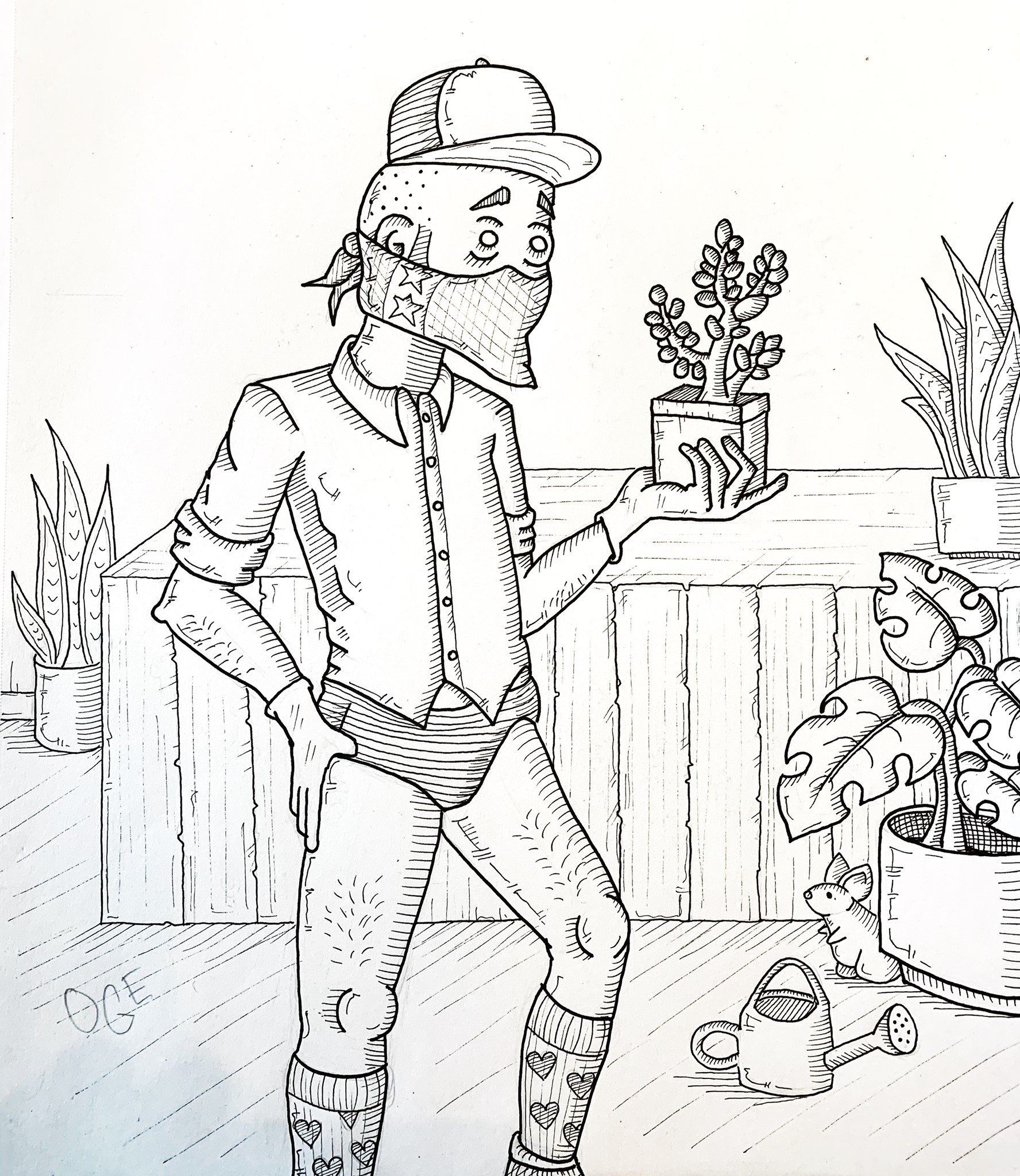 Today I got up, ironed my shirt, got dressed and went to the shop. I spent some time watering and talking to the plants. They asked why humans are so money obsessed. I said money equals power and power feeds the ego. “Whats Ego?” they asked.