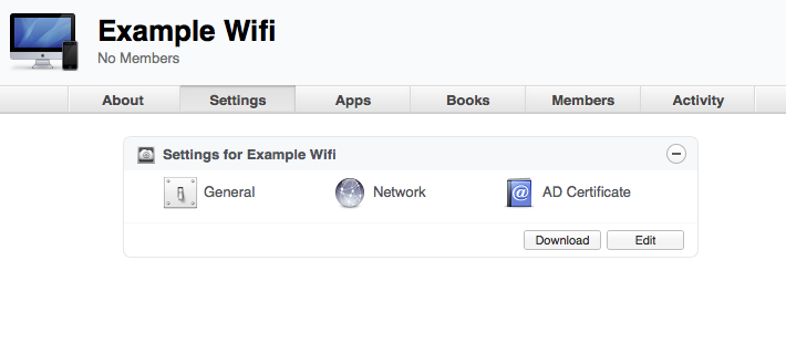 Wifi Profile