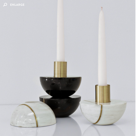 HAURI CANDLEHOLDER (in light or dark)