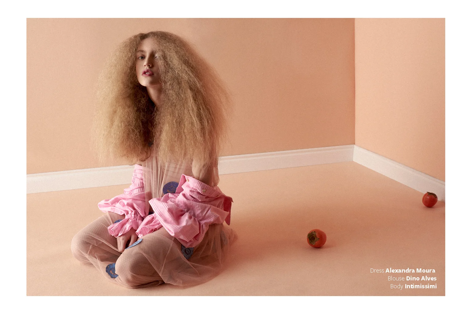 Maria Rosa shot by Frederico Martins and hair by Rui Rocha.