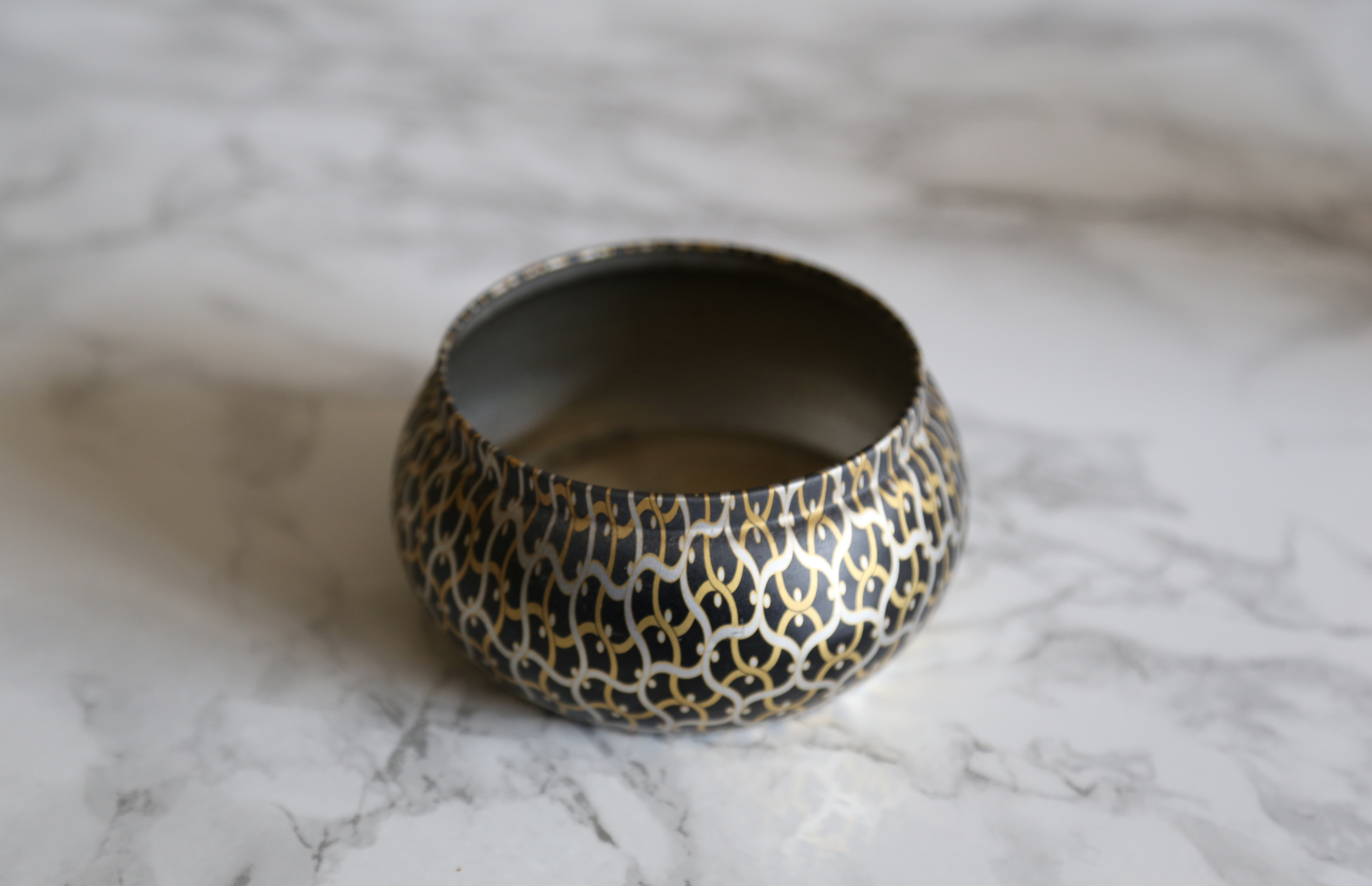 Start with an empty candle. I love Voluspa because they have such beautiful designs!