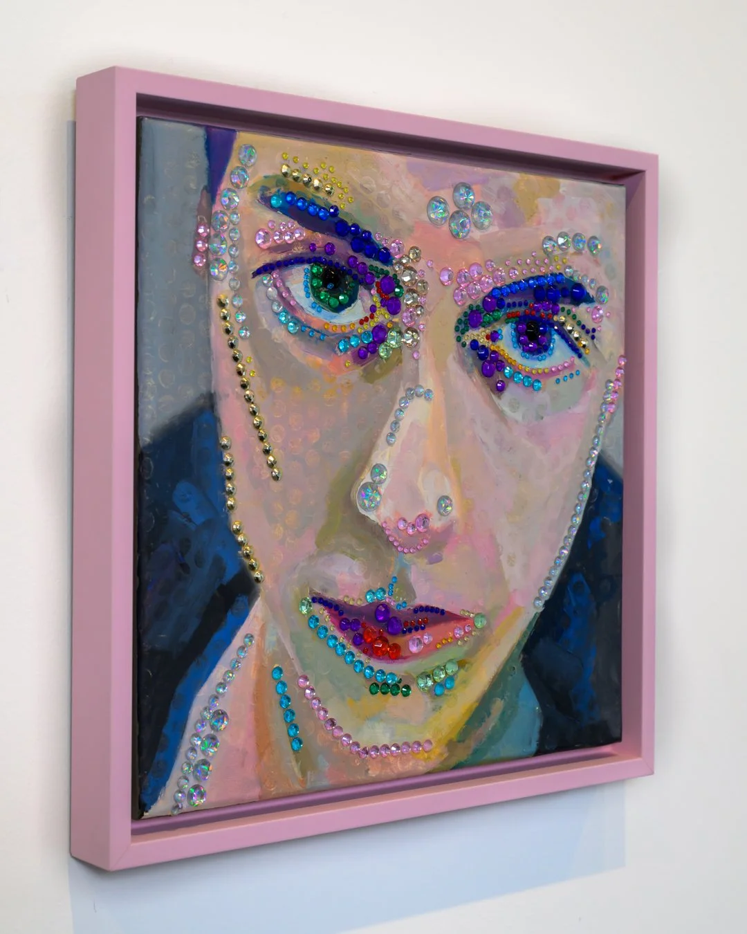 pink custom picture frame for canvas-84129.jpg