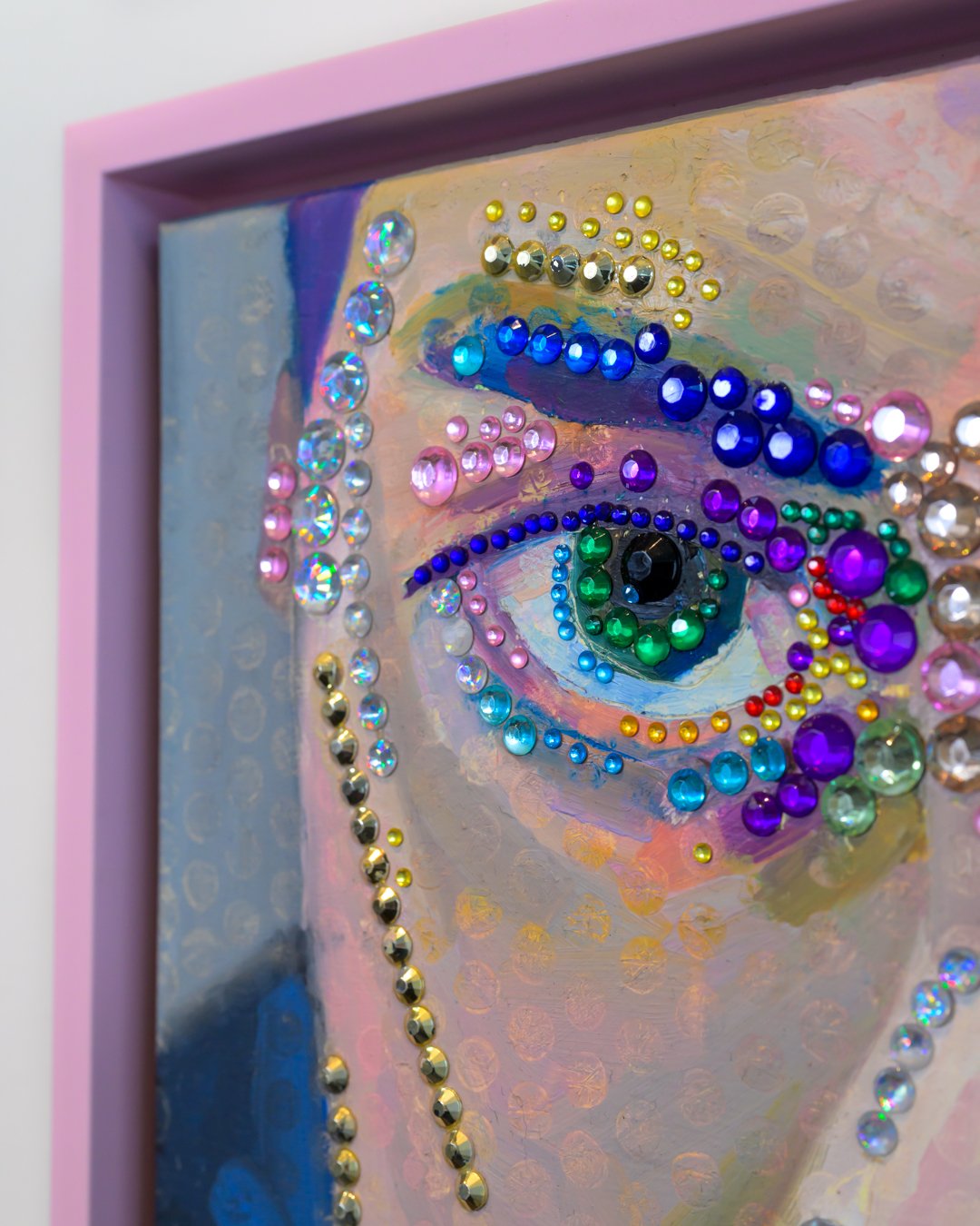pink custom picture frame for canvas-84123.jpg