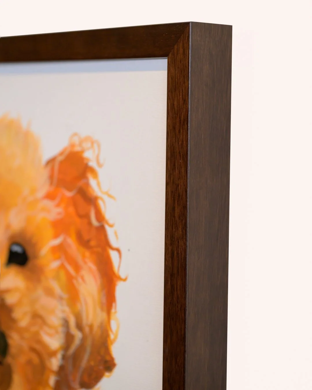 Custom frame for dog portrait painting--3.jpg