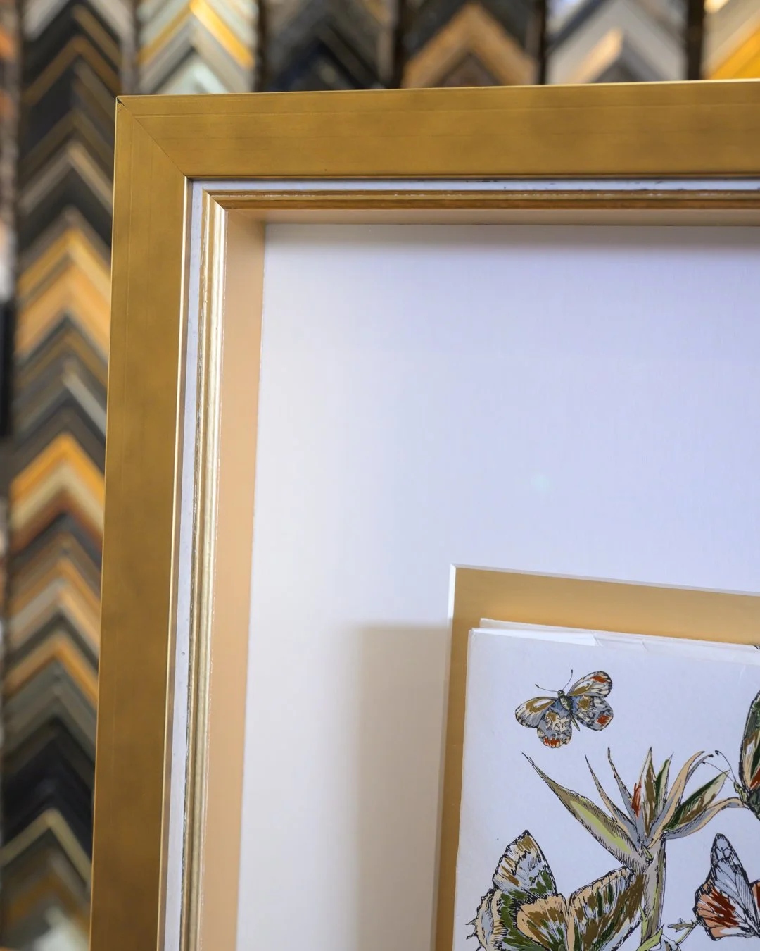 shopping bag framed in shadowbox-84963.jpg