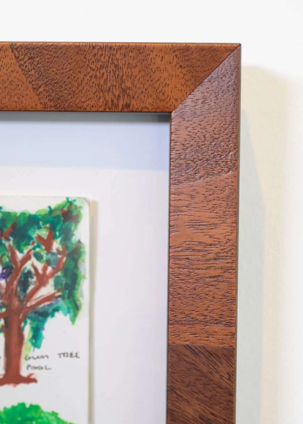 Trees of SF sketch page framed in wood frame--2.jpg