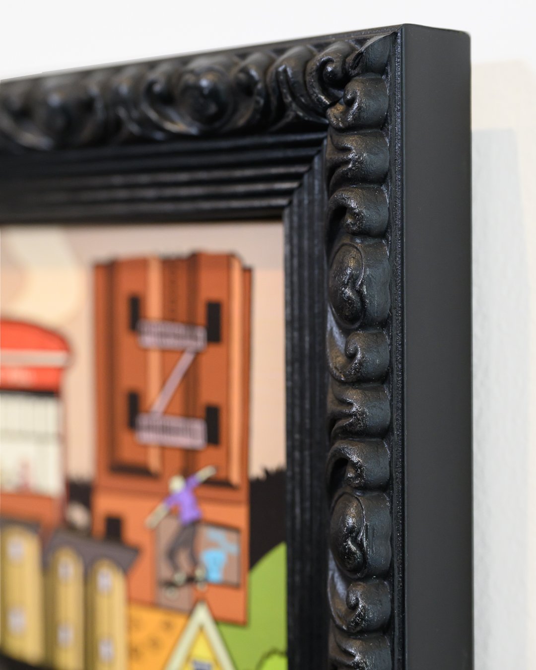 san francisco divisadero st poster framed --2.jpg