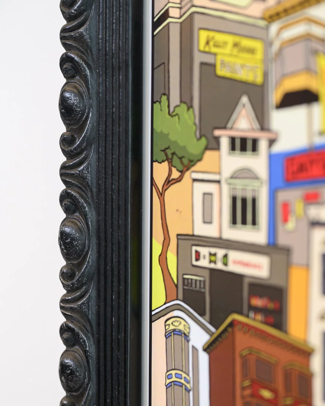san francisco divisadero st poster framed -87194.jpg