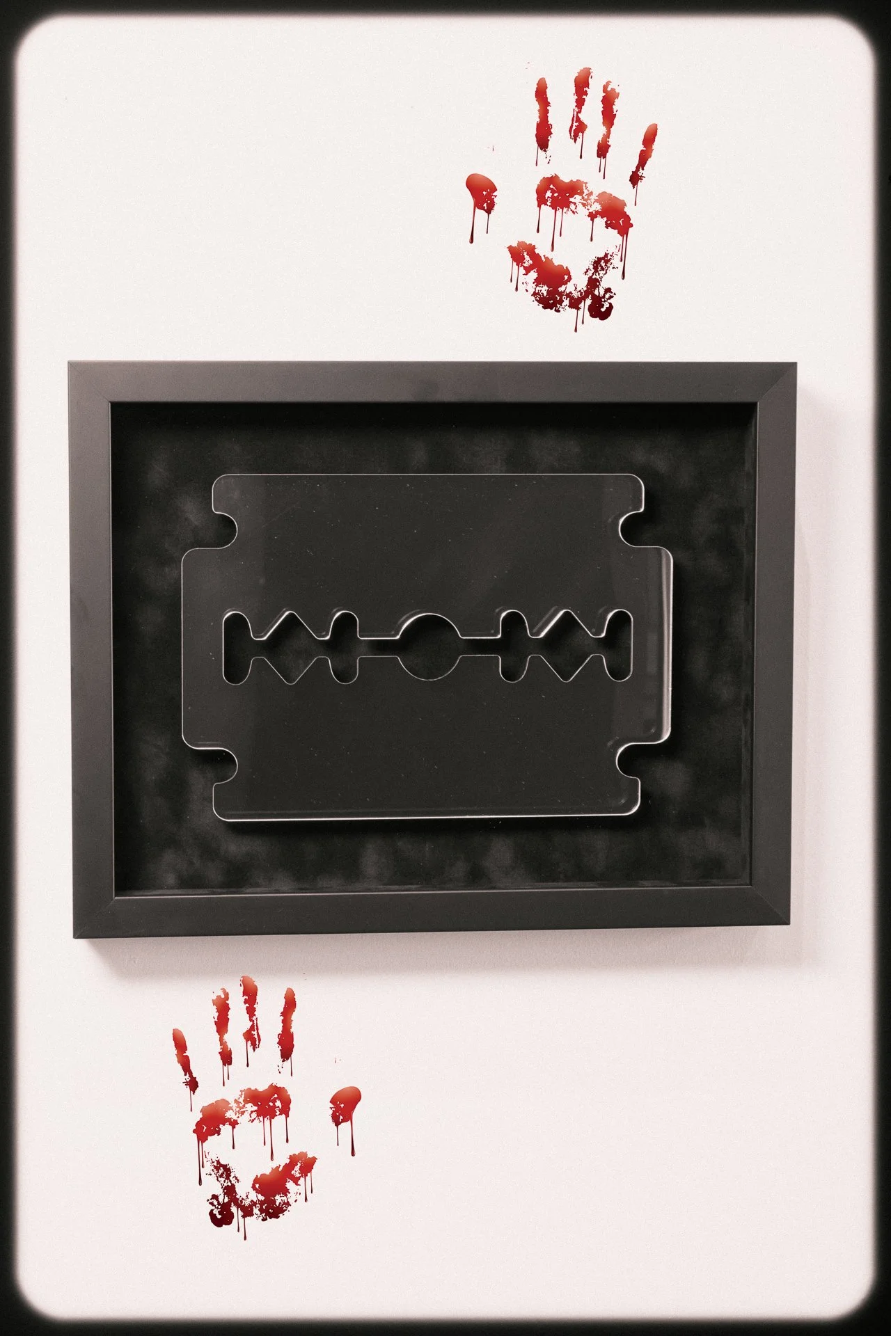 razor blade framed trick or treat-.jpg