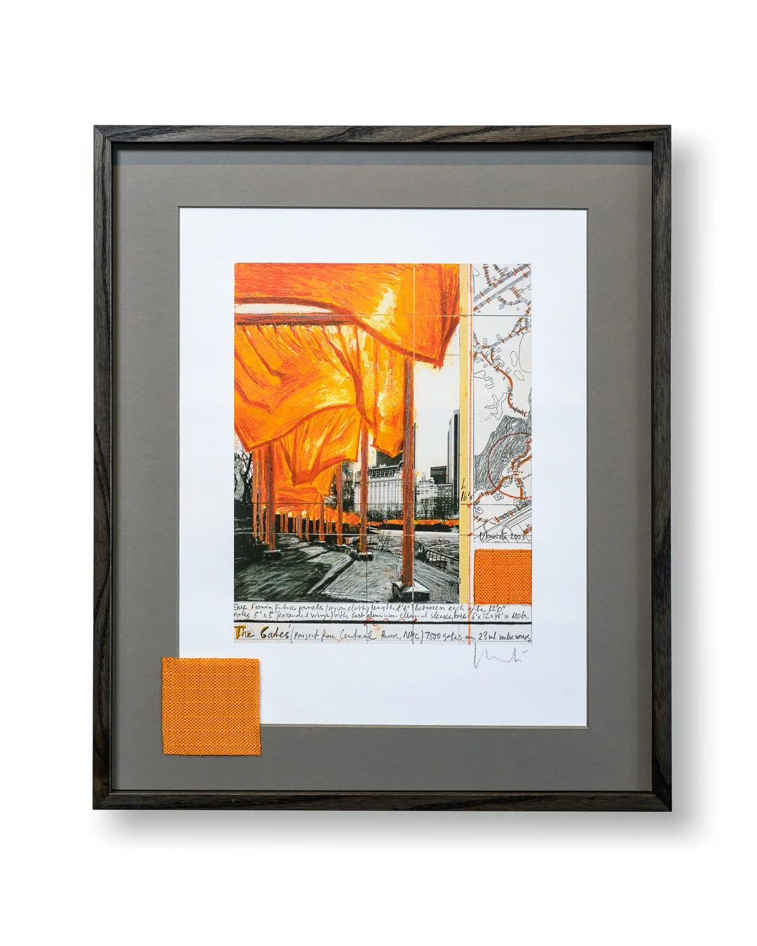christo's the gates ny city print framed in ashwood frame-.jpg