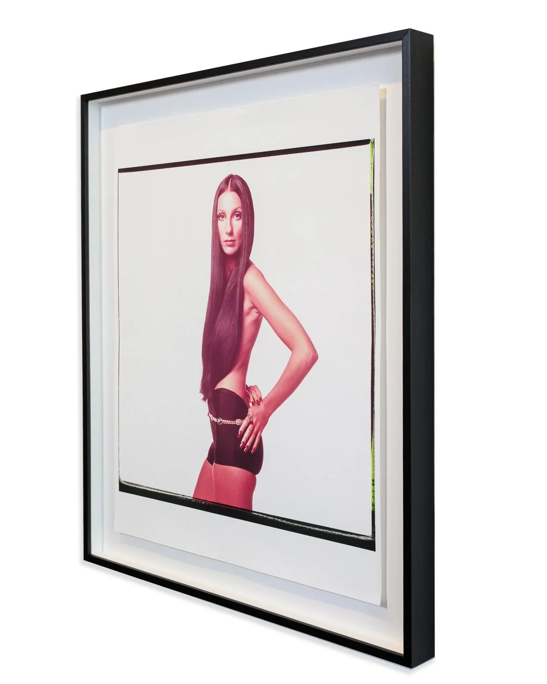 original cher photograph framed in black shadowbox--2.jpg