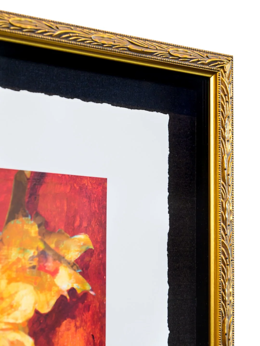 fine art portrait floated custom framed in ornate frame --3.jpg