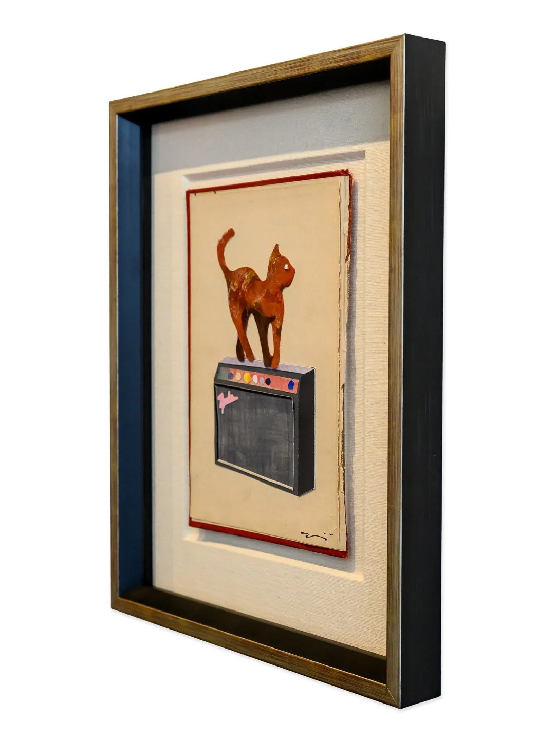 collage on paper custom framed at Underglass in san francisco--2.jpg