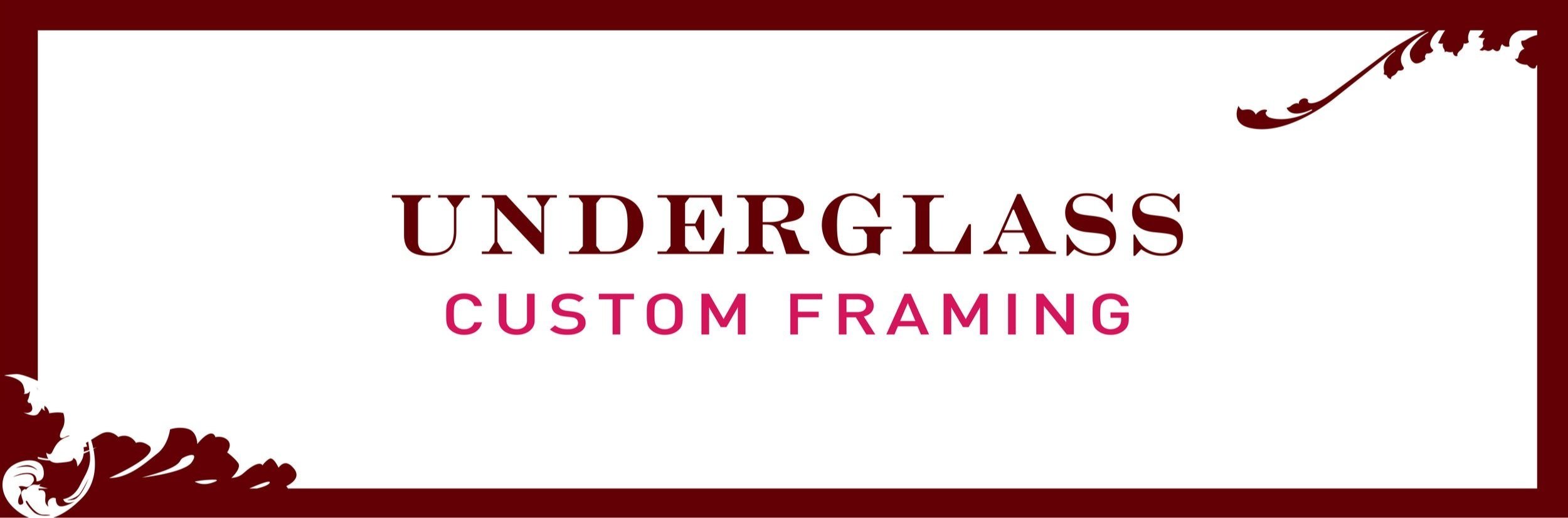 UNDERGLASS-Custom framed Louis Vuitton scarves