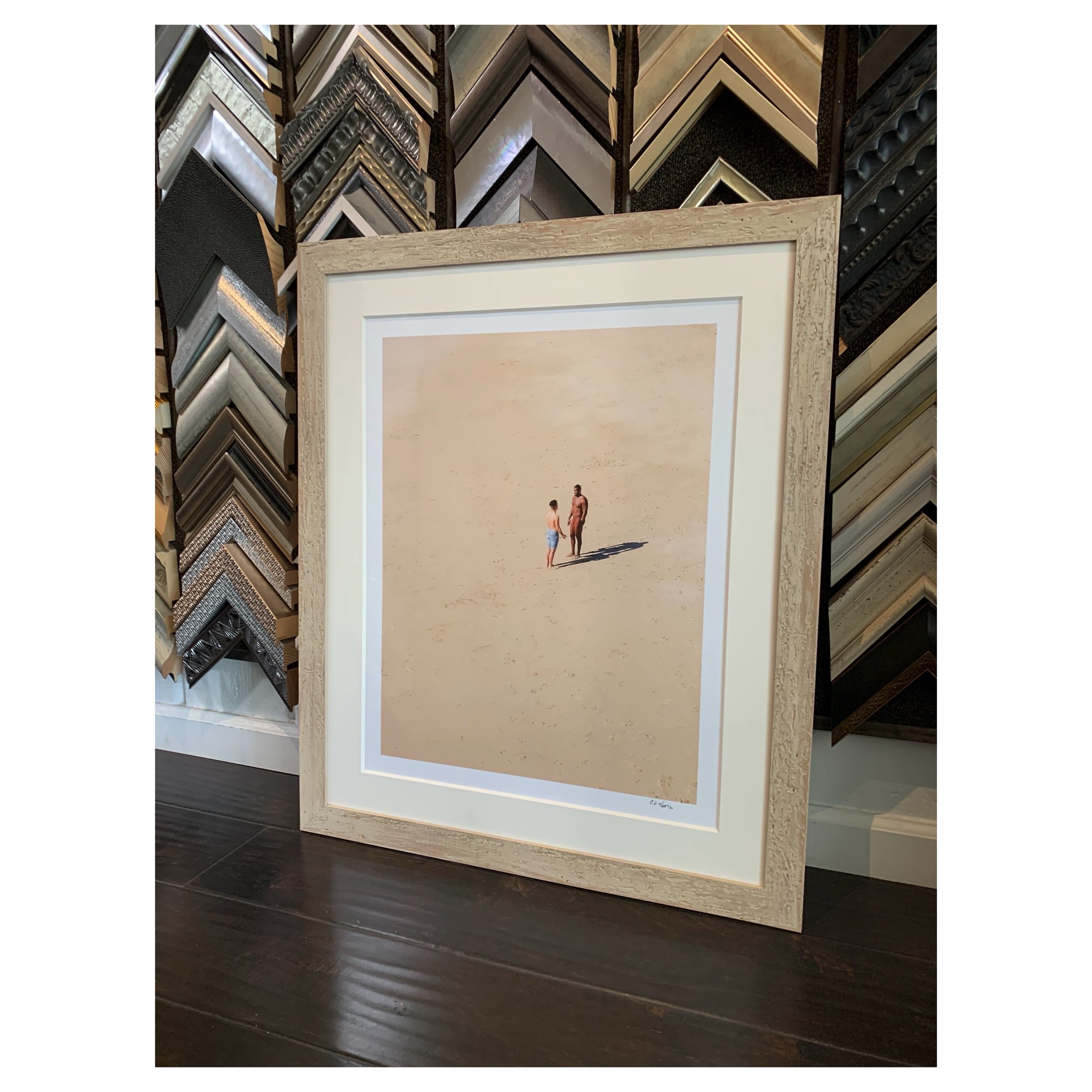 Custom Picture Frame for Photograph, contemporary style frame